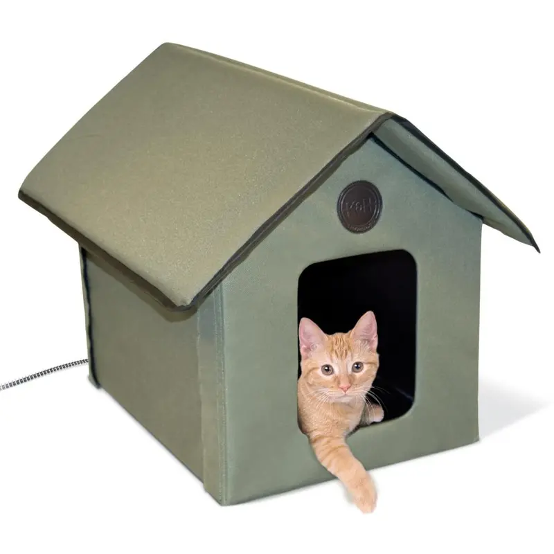 K&H Pet Products Outdoor Thermo Heated Kitty House 1