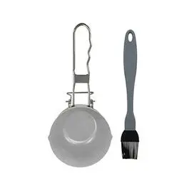 Kickstand Sauce Pot & Silicone Baster 1