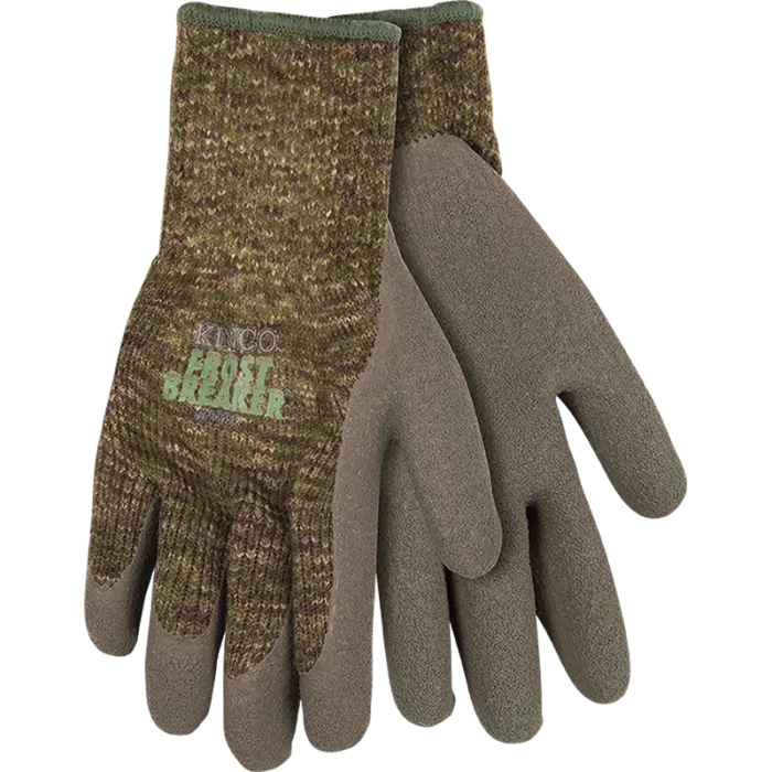 Kinco Frost Breaker® Camo Thermal Knit Shell & Latex Palm 1