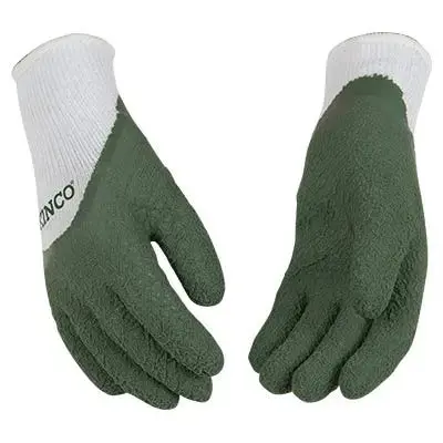 Kinco Kids' Farm Friends™ Nylon Knit Shell & Foam Nitrile Palm Gloves 2