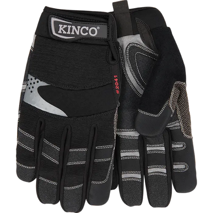 Kinco Kincopro™ General™ Synthetic With Pull-Strap Large, Black 1