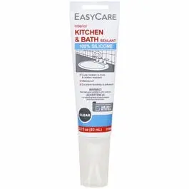 Kitchen & Bath Silicone Sealant, Clear, 2.8-Oz. 1