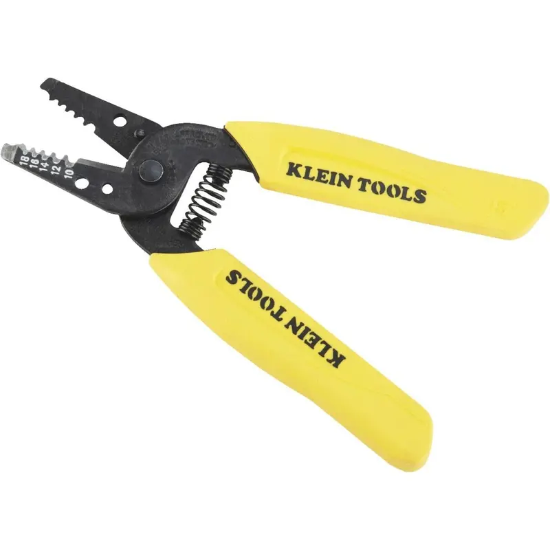 Klein 6 In. 10 Awg To 18 Awg Solid Wire Stripper 1