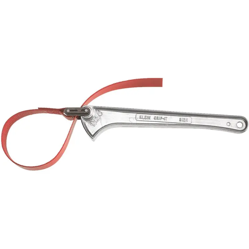 Klein Grip-It 1-1/2 In. To 5 In. 12 In. Strap Wrench 1