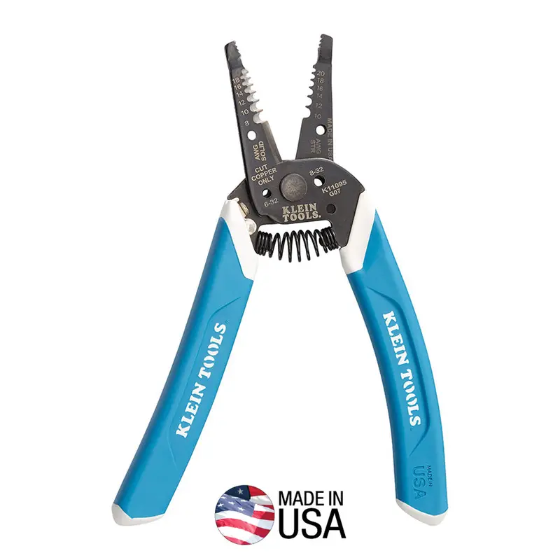 Klein-Kurve® Wire Stripper / Cutter, 8-20 Awg 1