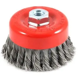 Knotted Wire Cup Brush, 4-In. 1