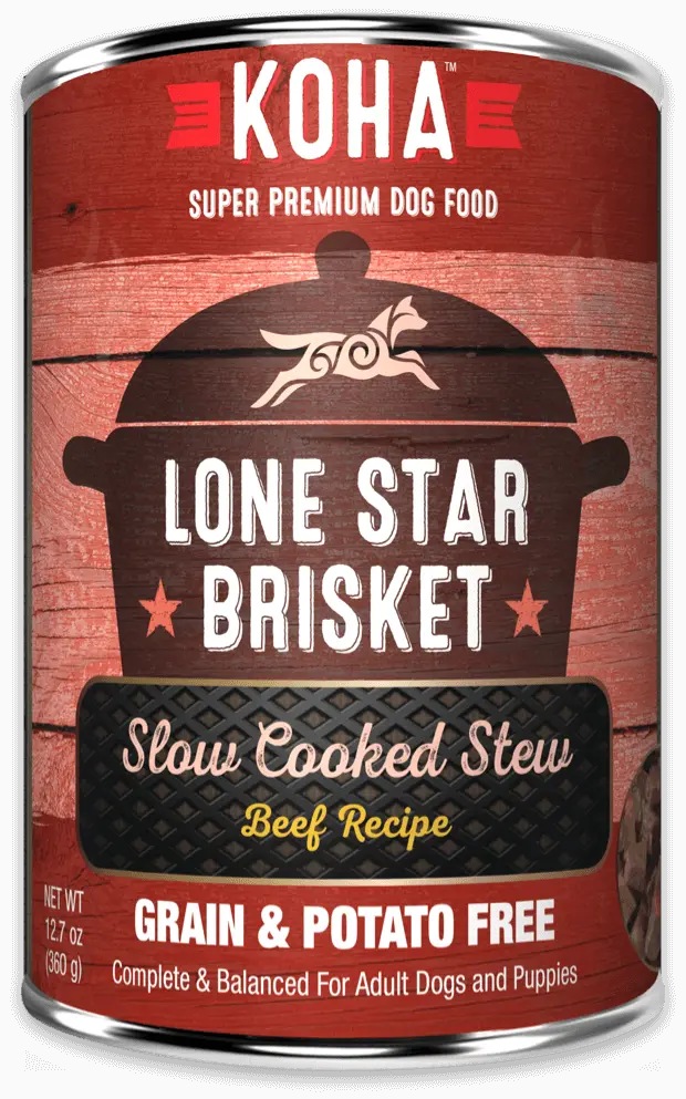 Koha Lone Star Brisket Slow Cooked Stew Beef Recipe For Dogs 1