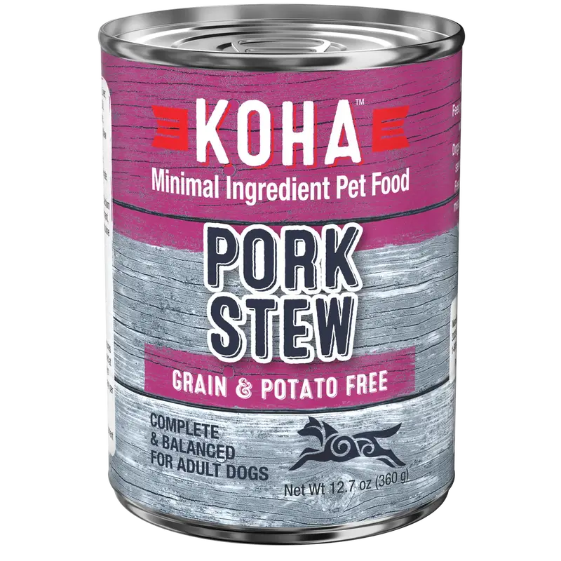 Koha Minimal Ingredient Pork Stew For Dogs 1