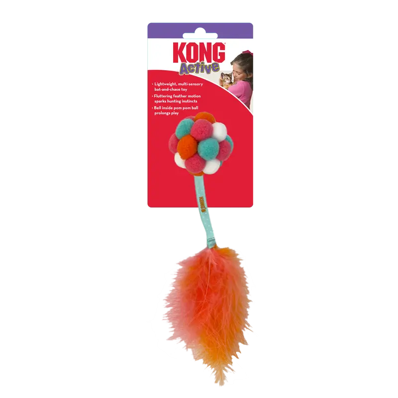 Kong Cat Active Bubble Ball Assorted Cat Toy 1