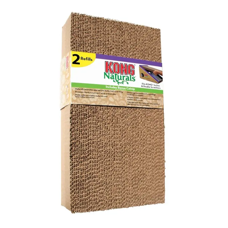 Kong Cat Scratcher Refill Two Pack 1