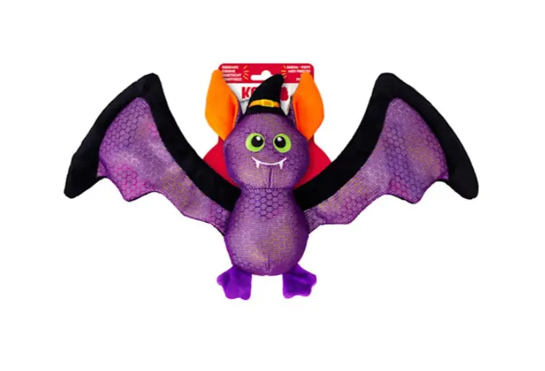 Kong Halloween Shakers Shimmy Bat Dog Toy 1
