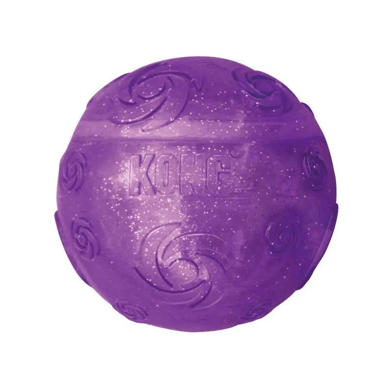 Kong Squeezz Crackle Ball Dog Toy 1