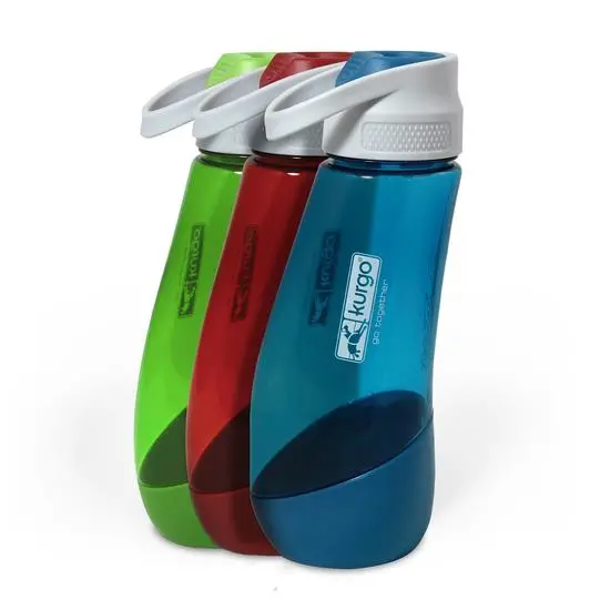 Kurgo Gourd Water Bottle & Bowl 1