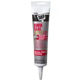 Kwik Seal Ultra Kitchen & Bath Sealant, Clear, 5.5-Oz. 1