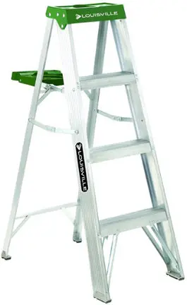 Ladder 4Ft  Aluminum Step 1