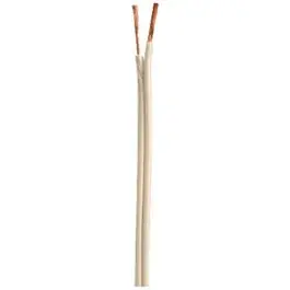 Lamp Cord, Vinyl, 16/2 Spt-2, 300-Volt, White, 250-Ft. 1