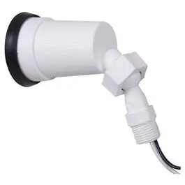 Lamp Holder, Bell, Non-Metallic, White 1