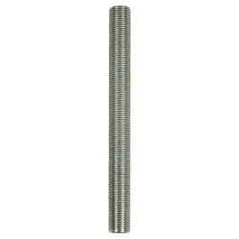 Lamp Nipple, Zinc-Plated, 1/8 Ip, 4-In. 1