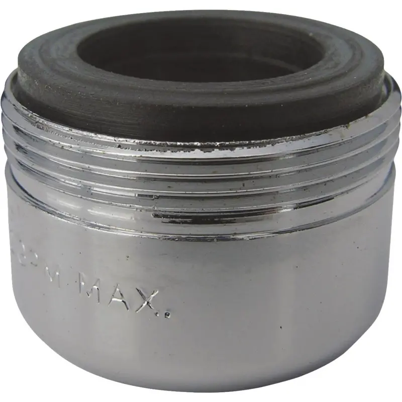 Lasco 1.2 Gpm 55/64 In. Male Dual Thread Aerator, Chrome-Plated 1