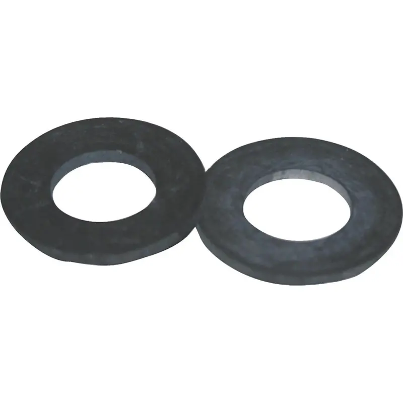 Lasco 3/4 In. X 3/8 In. X 3/16 In. X 1/16 In. Rubber Black Gasket (2 Ct.) 1