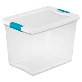 Latching Storage Box, 25-Qt. 1