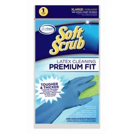 Latex Gloves, Embossed Grip, Xl, Pr. 1