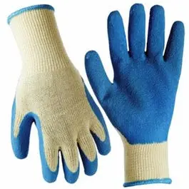 Latex Rubber Work Gloves, Men's L, 3-Pk. 1