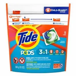 Laundry Detergent, Pod, Ocean Mist, 16-Ct. 1