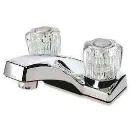 Lavatory Faucet, 2-Handles, Chrome 1