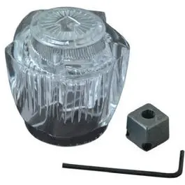 Lavatory Sink/Tub/Shower Diverter Handle, Acrylic 1