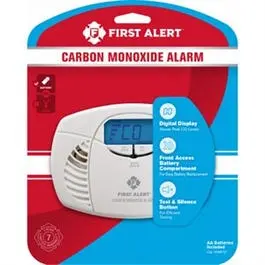 Led Carbon Monoxide Alarm, Battery-Operated 1
