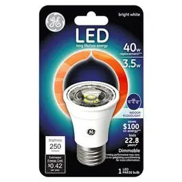 Led Flood Light Bulb, Indoor, Par16, Bright White, 260 Lumens, 3.7-Watts 1