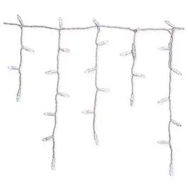 Led Icicle Lights, Cool White, 105-Ct. 1