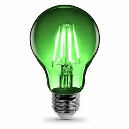 Led Light Bulb, Green, 3.6-Watts 1