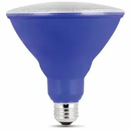 Led Light Bulb, Par38, Blue, 8-Watt 1