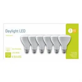 Led Light Bulbs, Frosted Daylight, 9-Watts, 650 Lumens, 6-Pk. 1