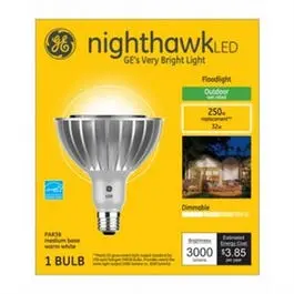 Led Outdoor Flood Light Bulb, Par38, Warm White Frosted, 32-Watts, 3000 Lumens 1
