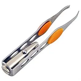 Led Trail Tweezers, Silver 1