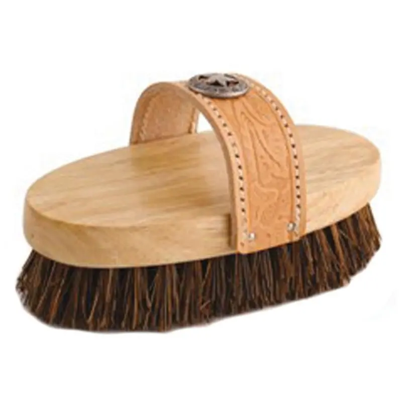 Legends Cowboy Western-Style Oval Mud Brush 1