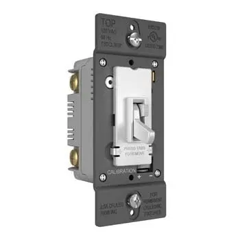 Legrand Pass & Seymour® Trademaster® Led/Cfl/Incandescent Single Pole/3-Way Toggle Slide Dimmer Preset 1