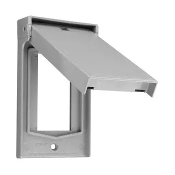 Leviton 002-4998-Gy Gfci Decora Wallplate 1