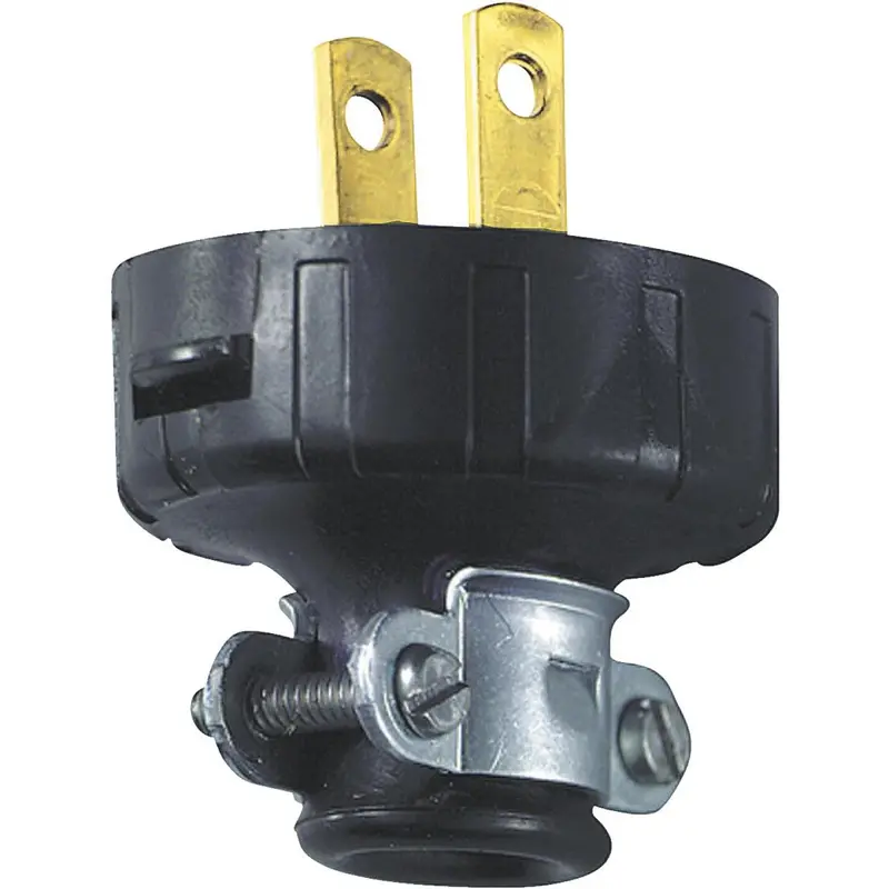 Leviton 15A 125V 2-Wire 2-Pole Heavy-Duty Cord Plug 1