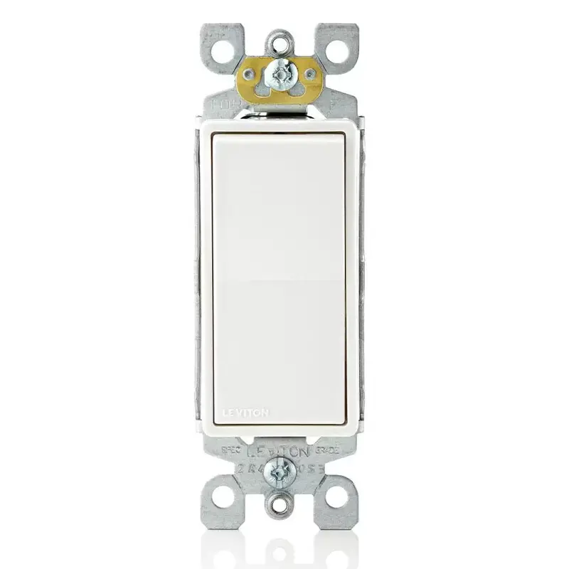 Leviton Decora Rocker Single-Pole Ac Quiet Switch 1