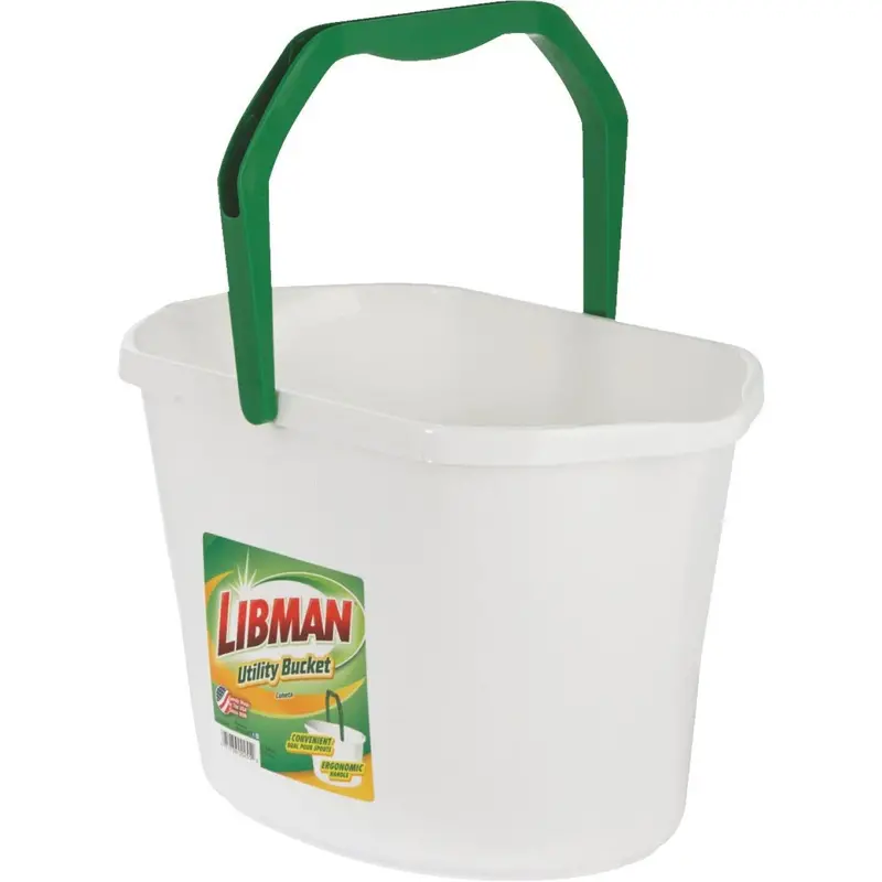 Libman 3.5 Gal. White Utility Bucket 1