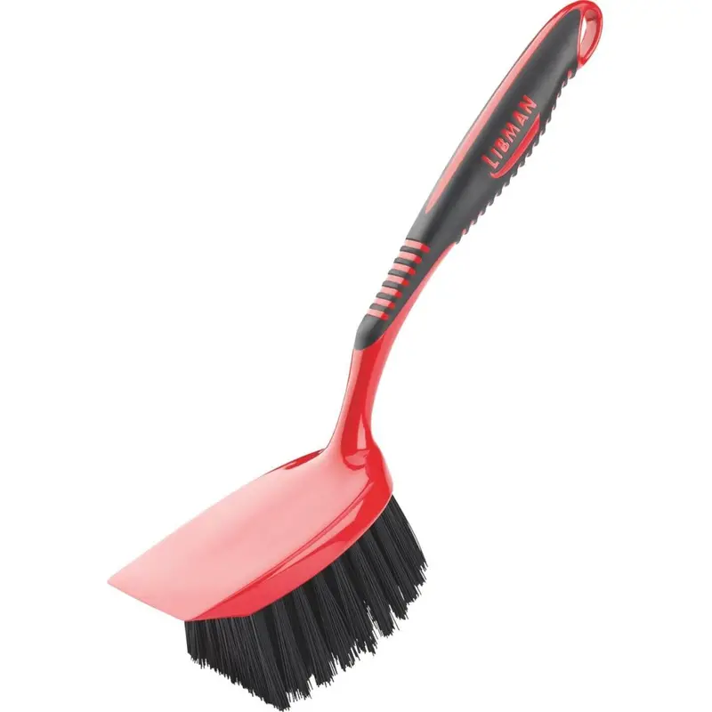 Libman Short Handle Scraper/Scrub Brush 1