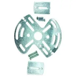 Light Fixture Crossbar, Zinc, 3/8-In. Ip, 3-7/8 To 5-In. 1