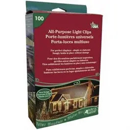 Light Holder Clips, 100-Ct. 1