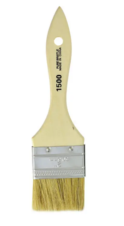 Linzer White Chinese Bristle Chip Brush 1