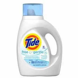Liquid Laundry Detergent, Free & Gentle, 32 Loads, 46-Oz. 1