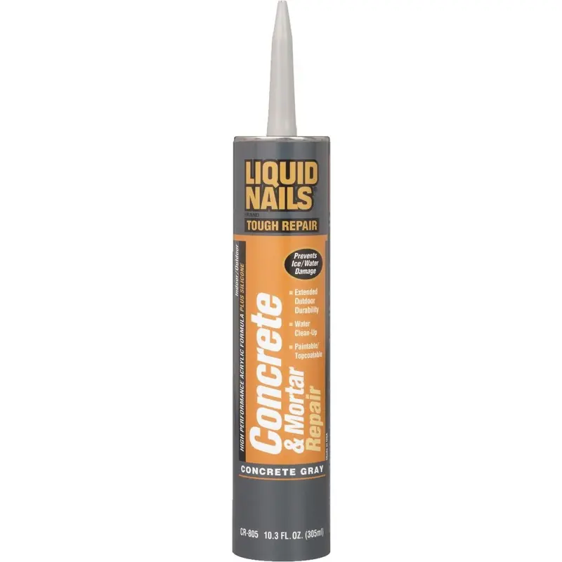 Liquid Nails Latex 10.3 Oz Concrete Gray Concrete Sealant 1
